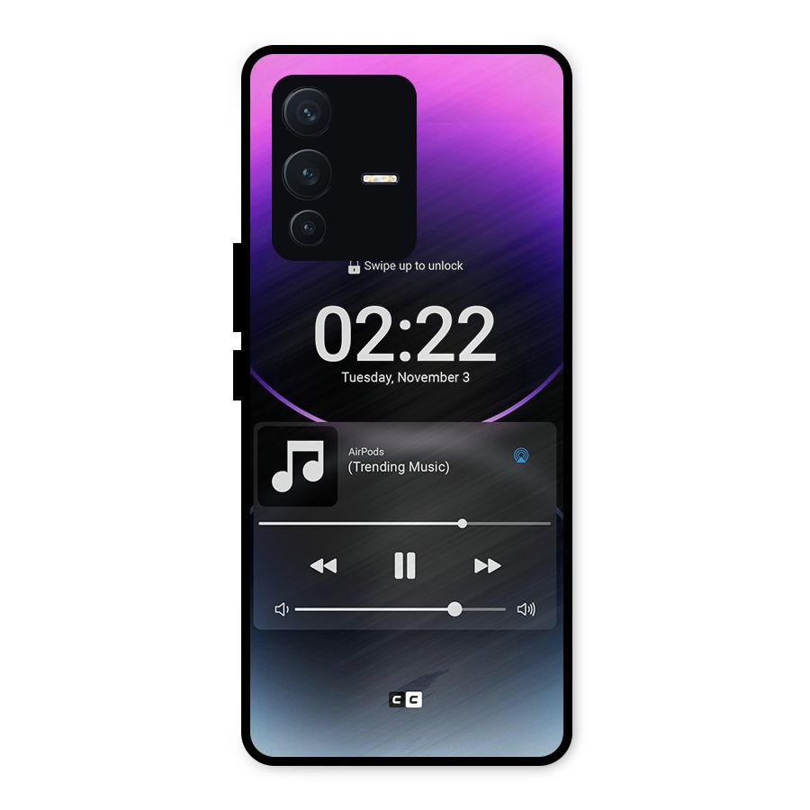 Trending Music Metal Back Case for Vivo V23 5G