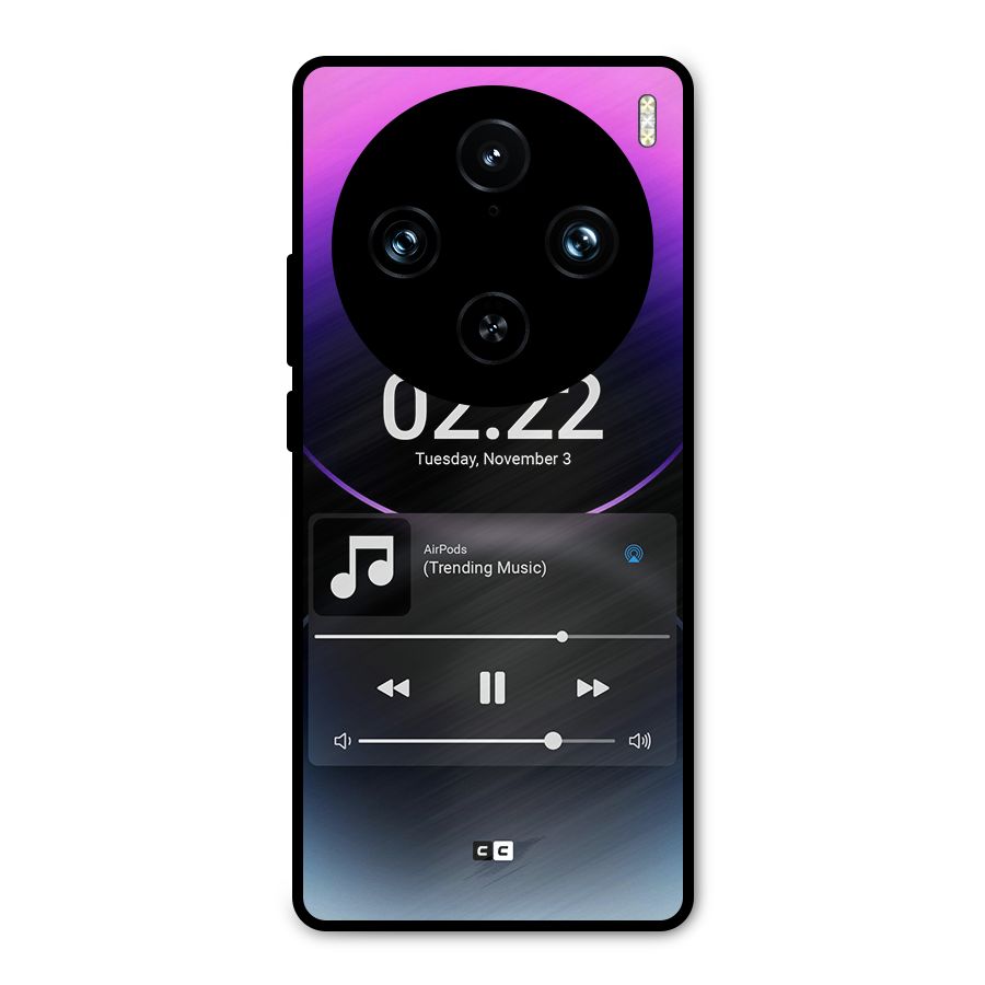 Trending Music Metal Back Case for Vivo X100 Pro