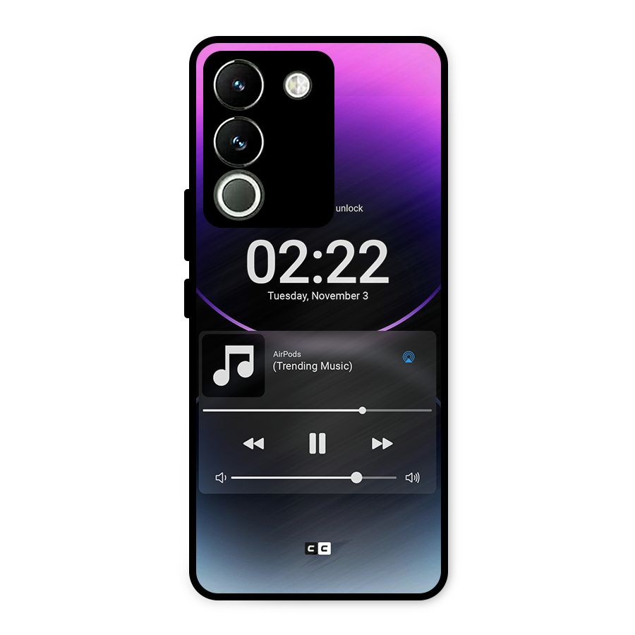 Trending Music Metal Back Case for Vivo Y200
