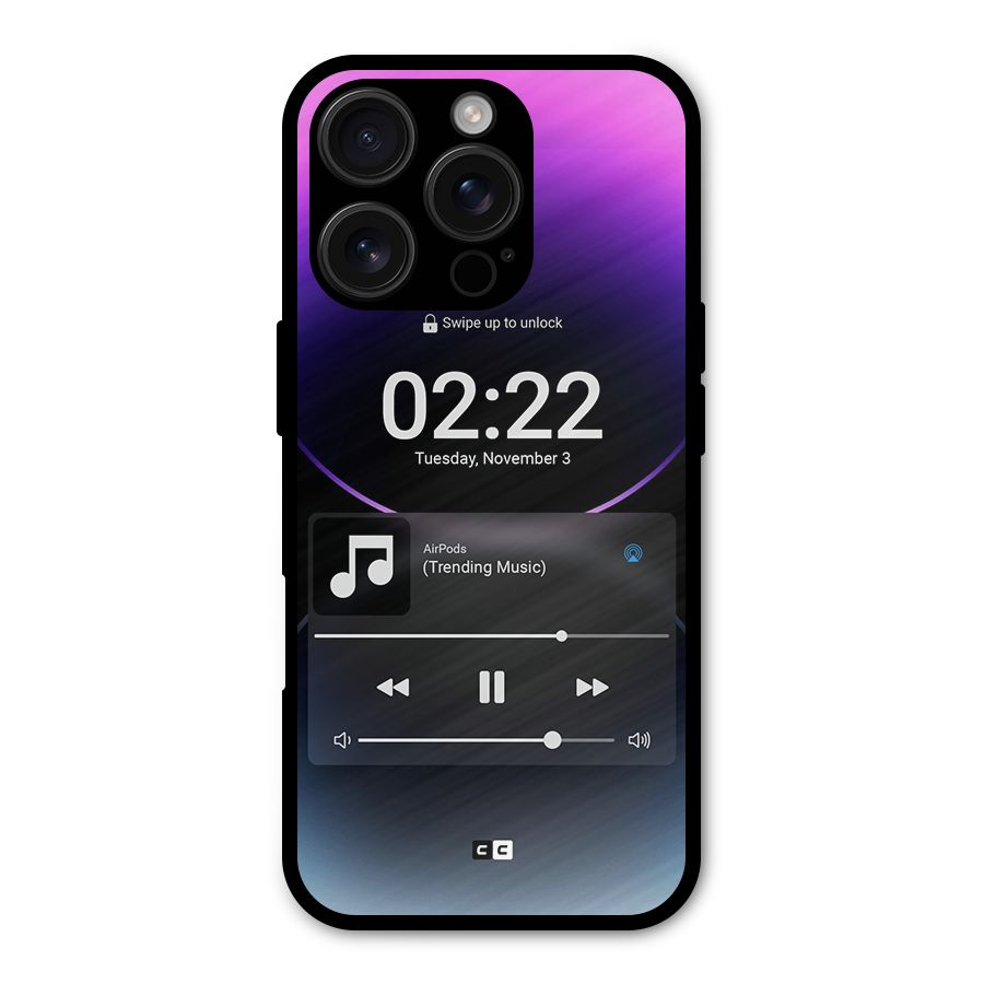 Trending Music Metal Back Case for iPhone 16 Pro