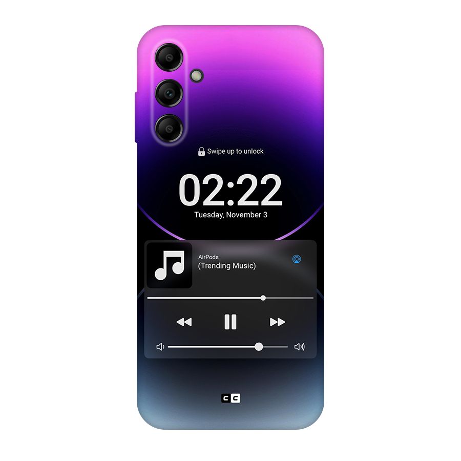Trending Music Original Polycarbonate Back Case for Galaxy A14 5G