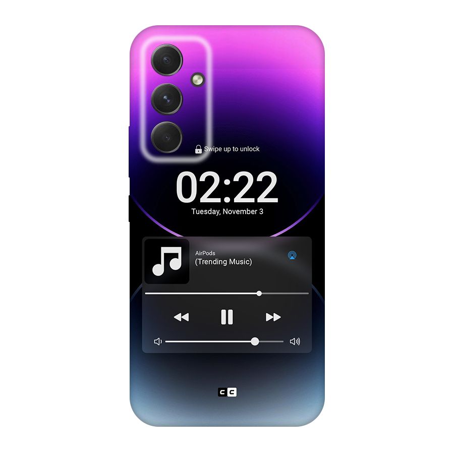 Trending Music Original Polycarbonate Back Case for Galaxy A54
