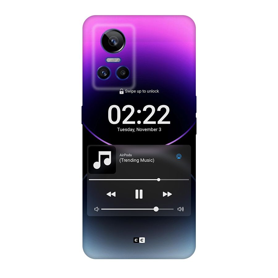 Trending Music Original Polycarbonate Back Case for Realme GT Neo 3