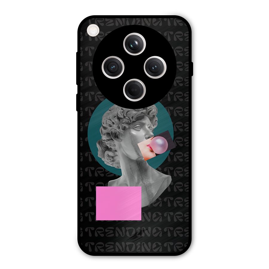 Trending Typo Metal Back Case for Oppo Find X8