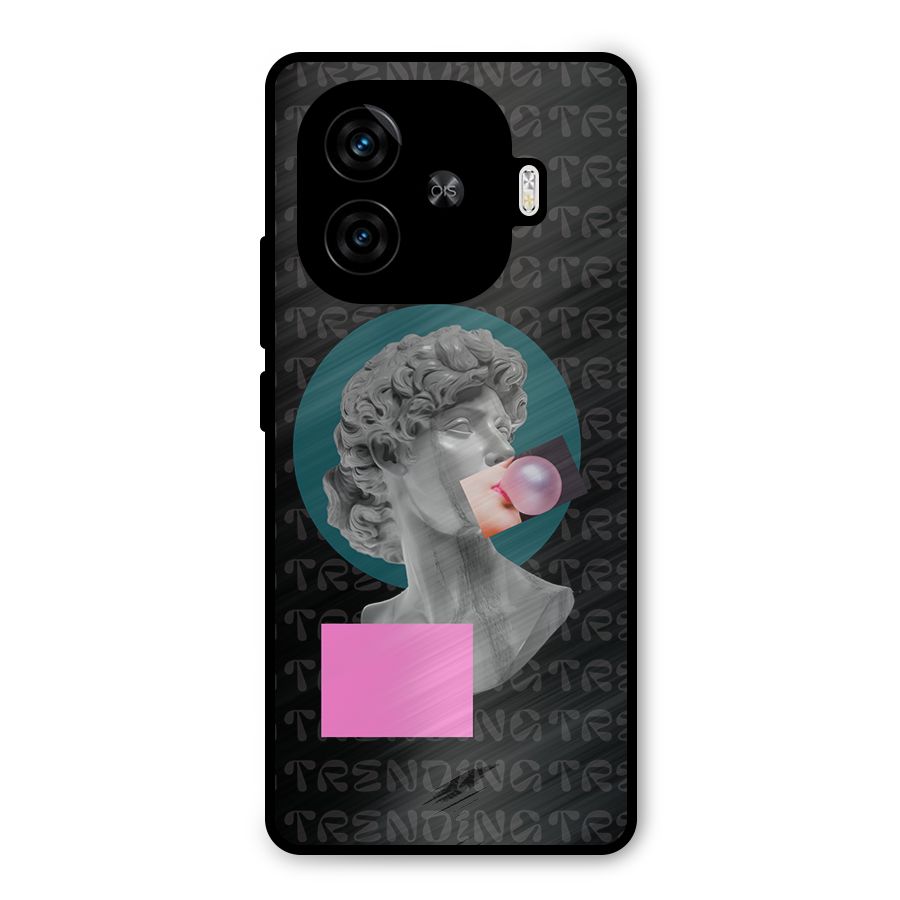 Trending Typo Metal Back Case for iQOO Neo 10R