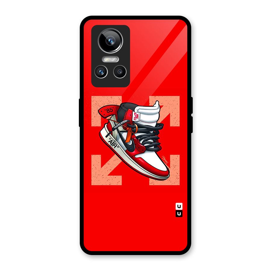 Trendy Air Shoes Glass Back Case for Realme GT Neo 3
