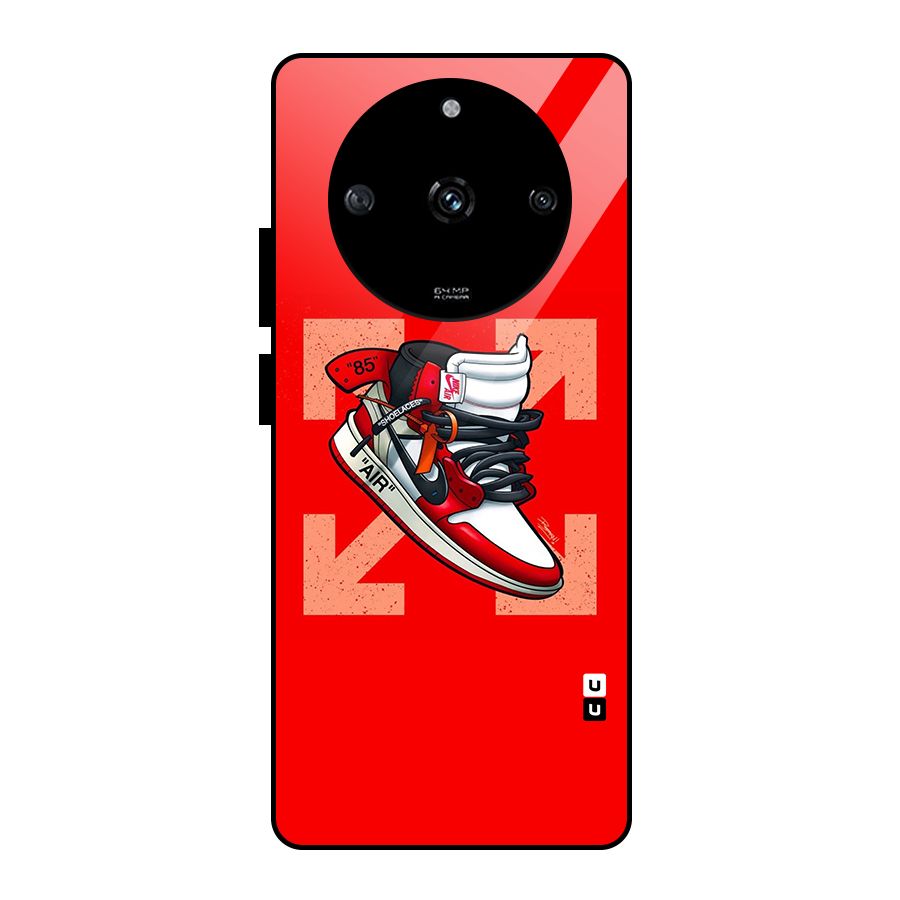 Trendy Air Shoes Glass Back Case for Realme Narzo 60 5G