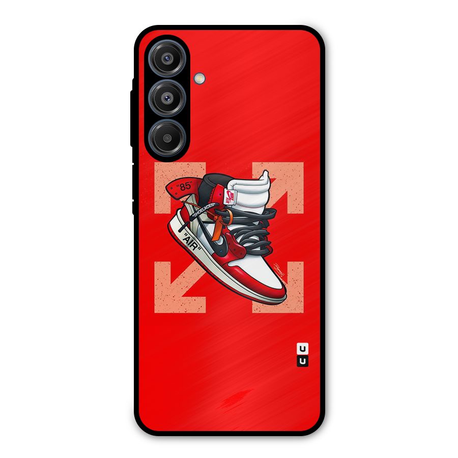 Trendy Air Shoes Metal Back Case for Galaxy A16 5G