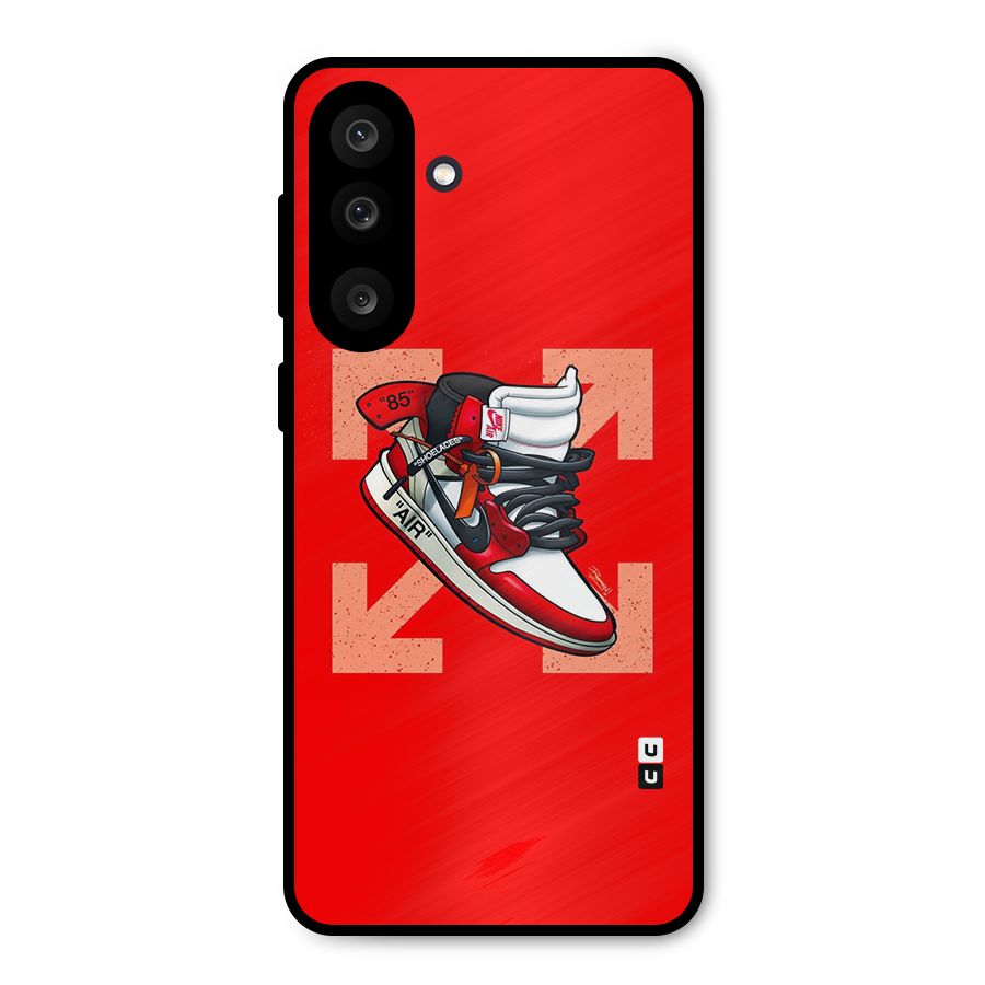 Trendy Air Shoes Metal Back Case for Galaxy M56