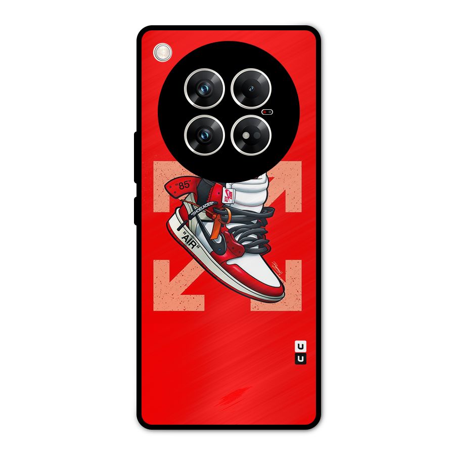 Trendy Air Shoes Metal Back Case for Infinix Zero 40 5G