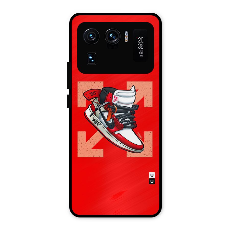 Trendy Air Shoes Metal Back Case for Mi 11 Ultra