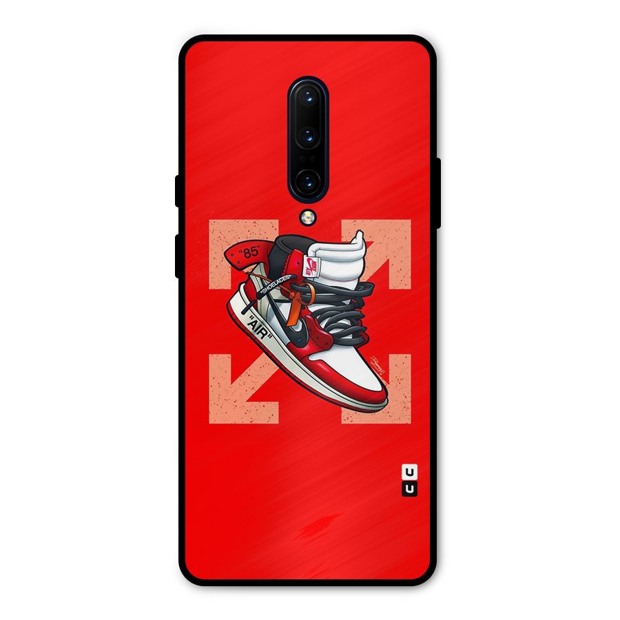 Trendy Air Shoes Metal Back Case for OnePlus 7 Pro