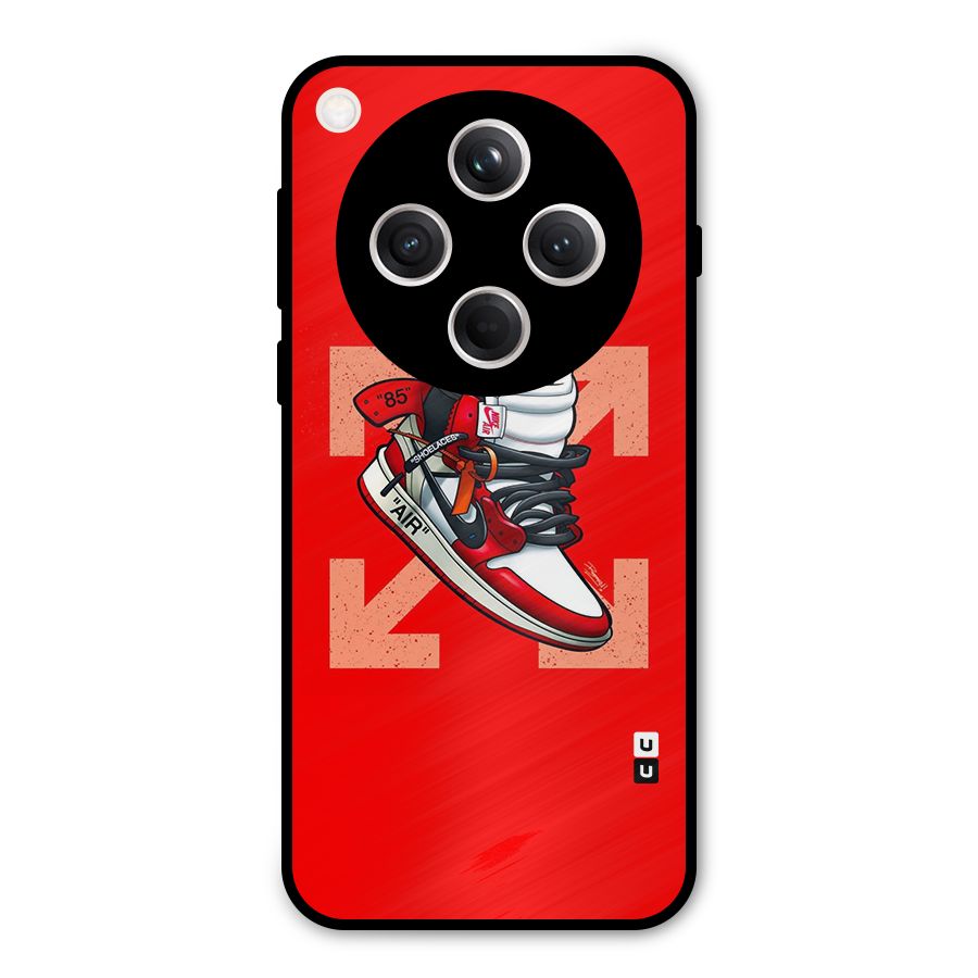Trendy Air Shoes Metal Back Case for Oppo Find X8