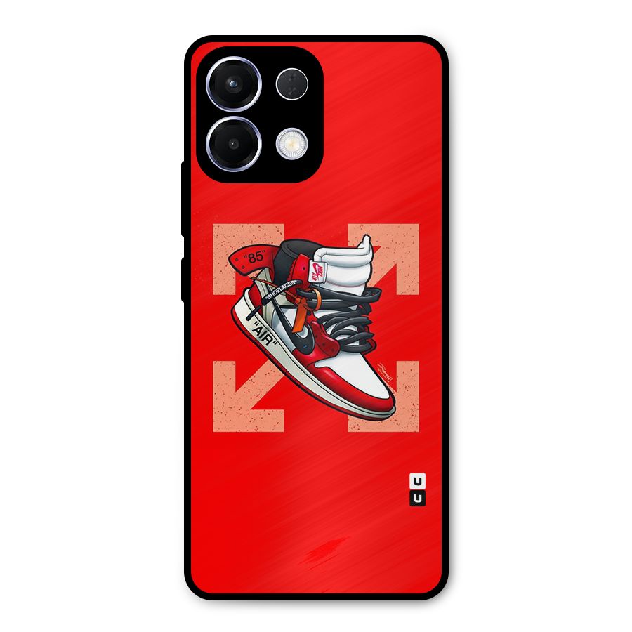 Trendy Air Shoes Metal Back Case for Oppo K13