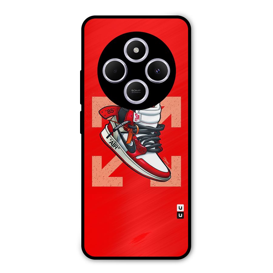 Trendy Air Shoes Metal Back Case for Poco M7