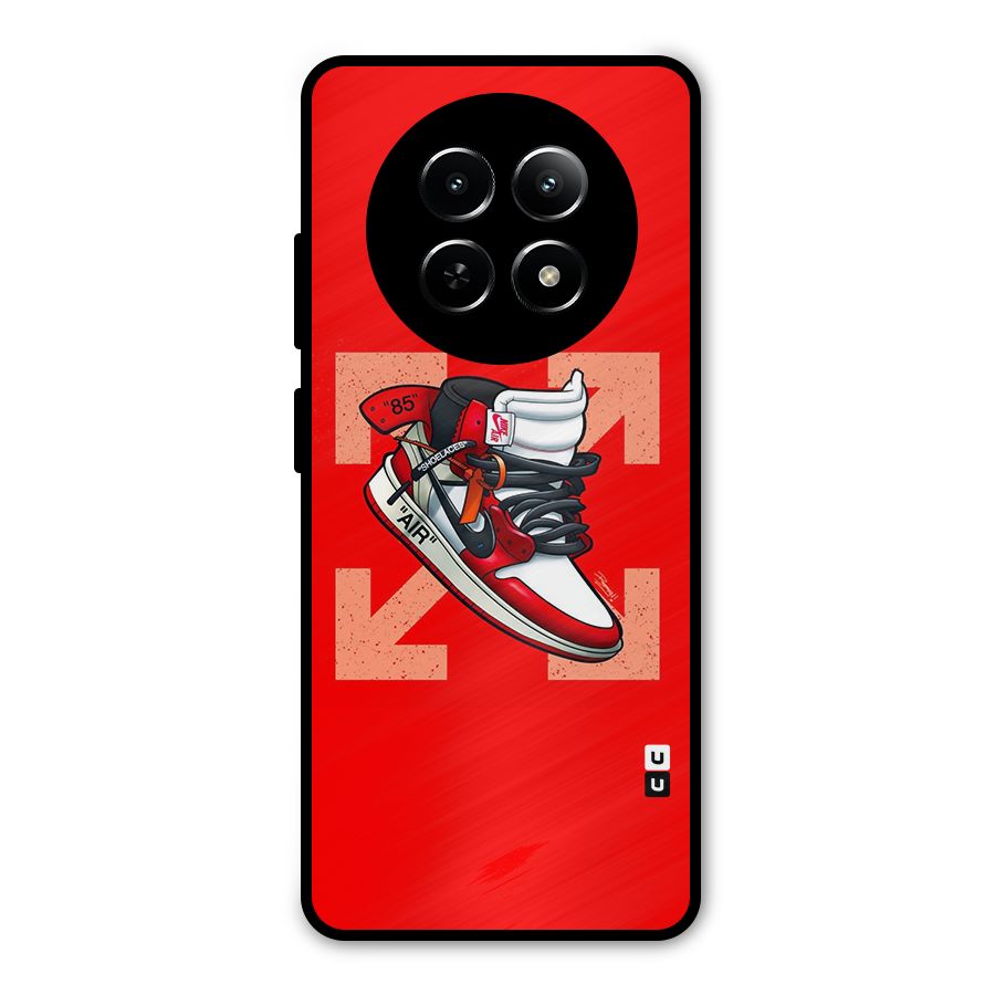 Trendy Air Shoes Metal Back Case for Realme 13