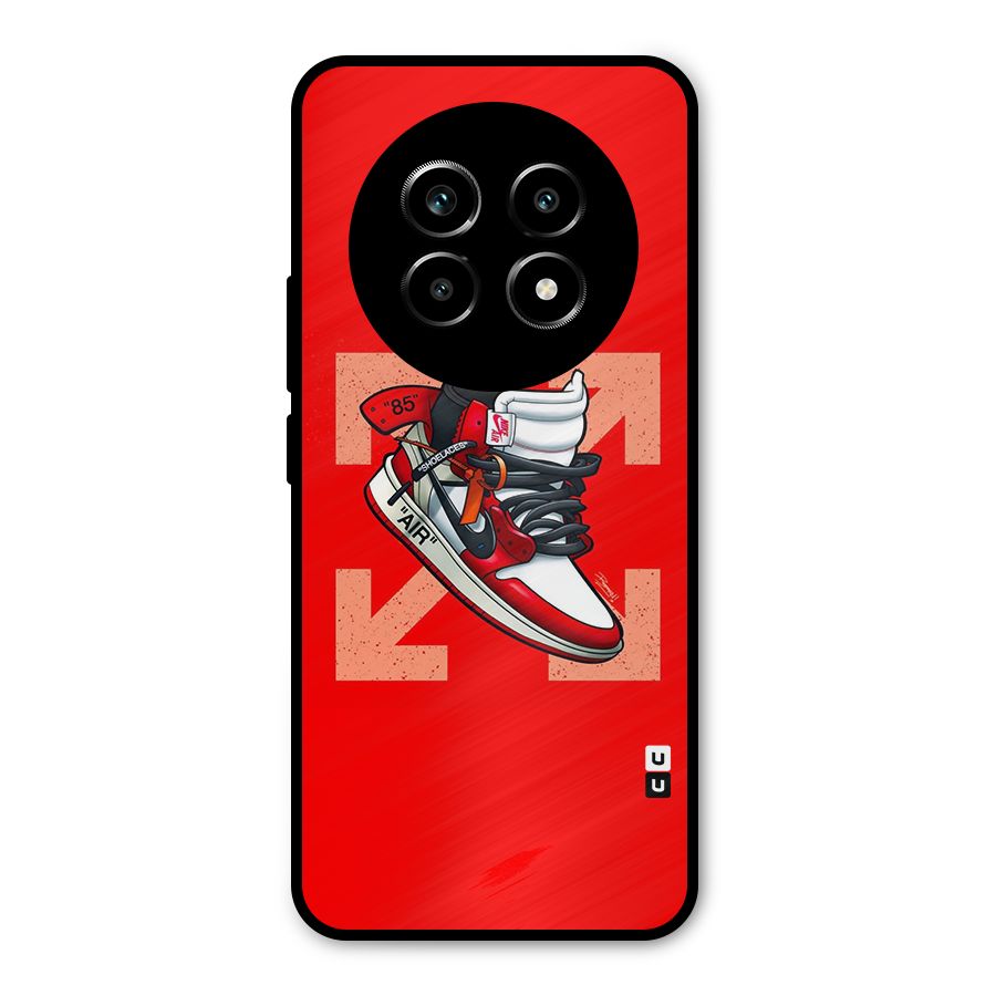 Trendy Air Shoes Metal Back Case for Realme 14 Pro Lite