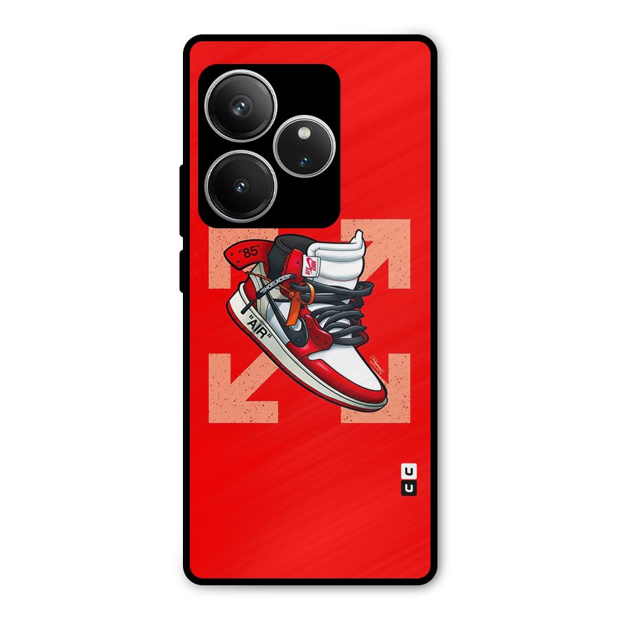Trendy Air Shoes Metal Back Case for Realme GT 6