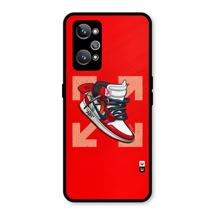 Trendy Air Shoes Metal Back Case for Realme GT Neo 3T