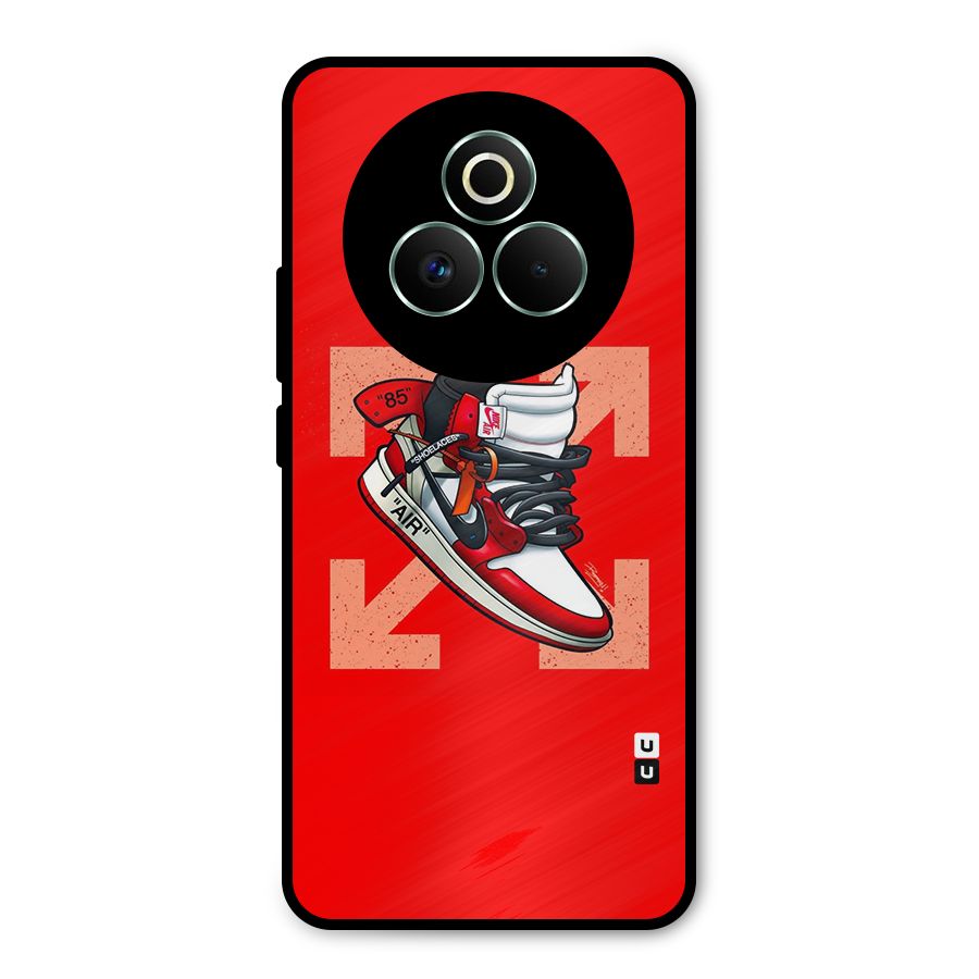 Trendy Air Shoes Metal Back Case for Realme P3 Pro