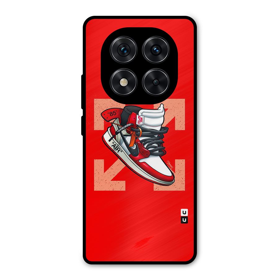 Trendy Air Shoes Metal Back Case for Redmi Note 14 Pro 5G