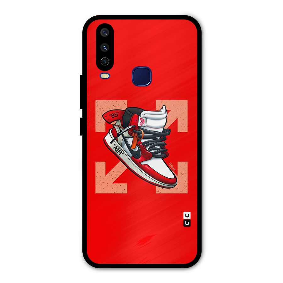 Trendy Air Shoes Metal Back Case for Vivo V17