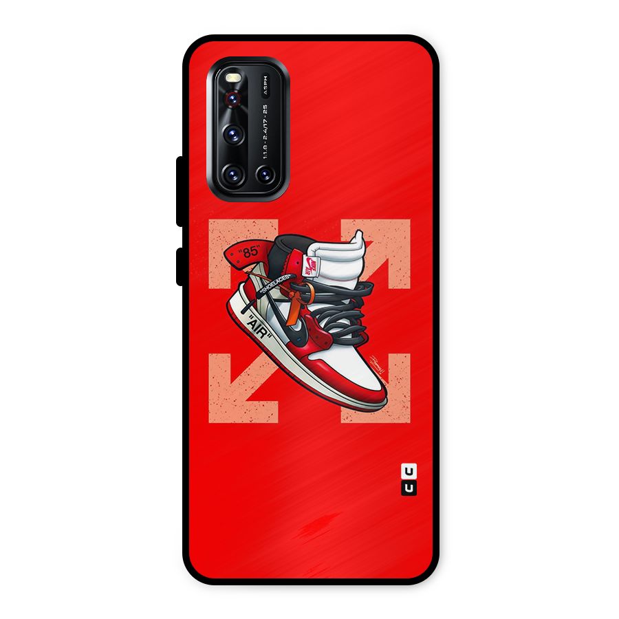 Trendy Air Shoes Metal Back Case for Vivo V19