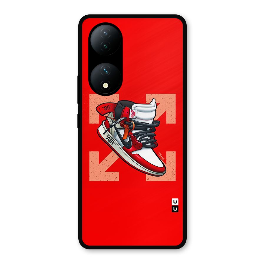 Trendy Air Shoes Metal Back Case for Vivo Y100a