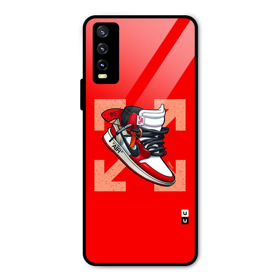 Trendy Air Shoes Metal Back Case for Vivo Y20g