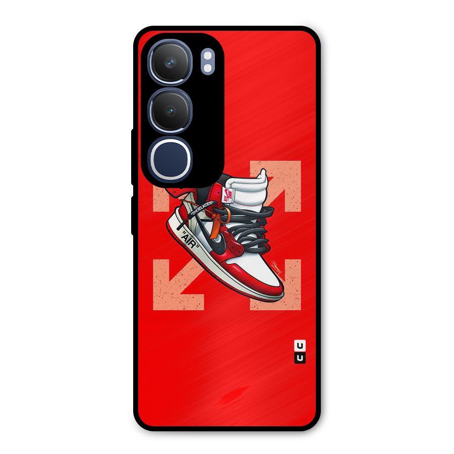 Trendy Air Shoes Metal Back Case for Vivo Y29