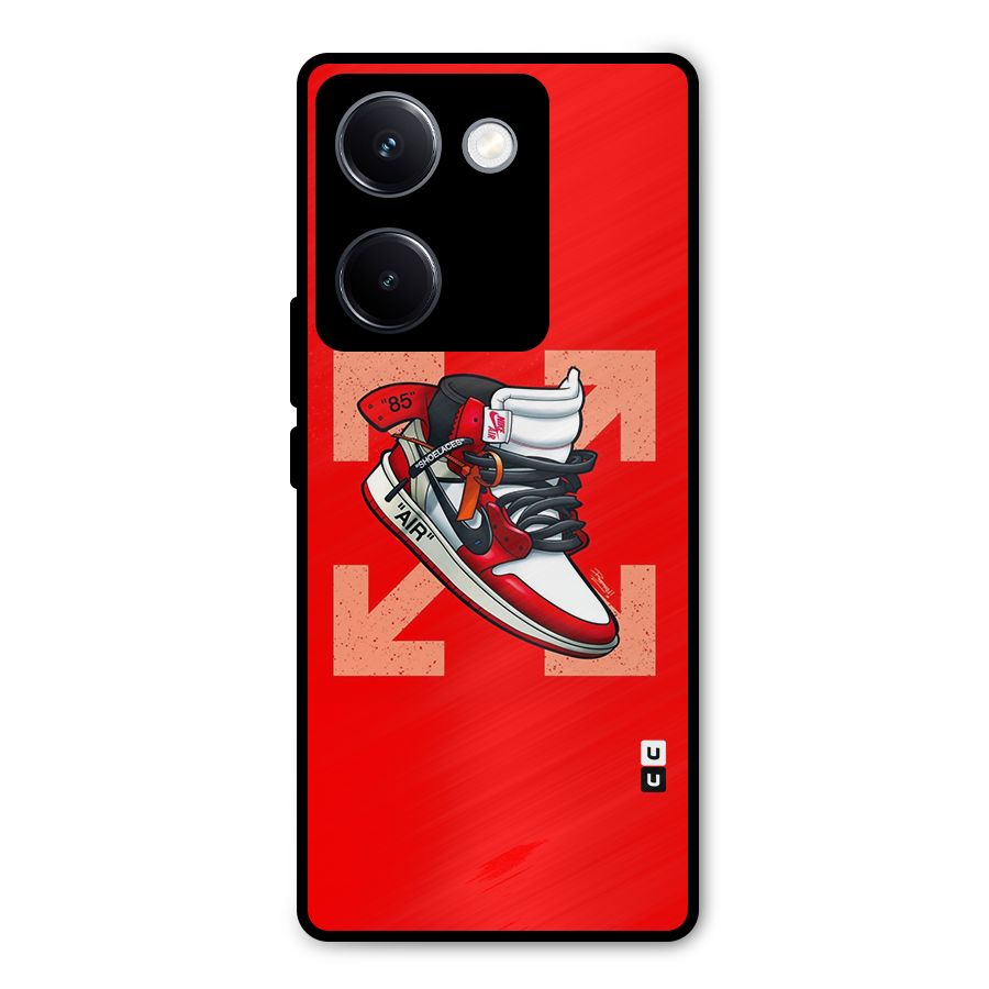 Trendy Air Shoes Metal Back Case for Vivo Y300 Plus