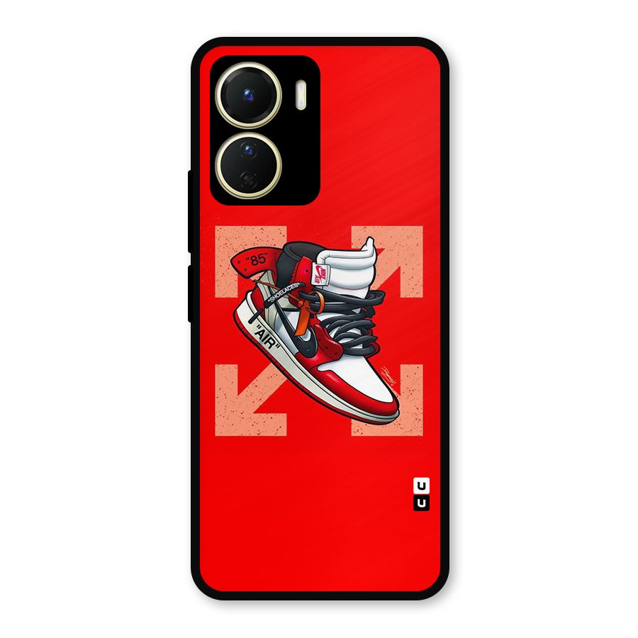 Trendy Air Shoes Metal Back Case for Vivo Y56