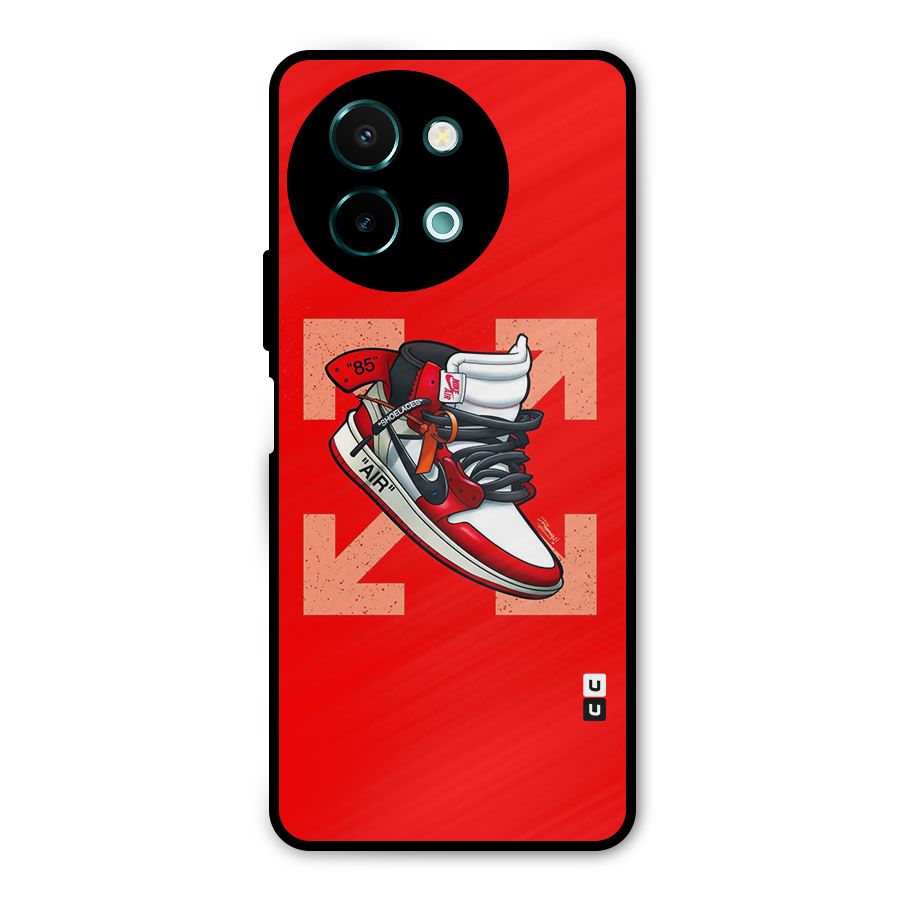 Trendy Air Shoes Metal Back Case for Vivo Y58