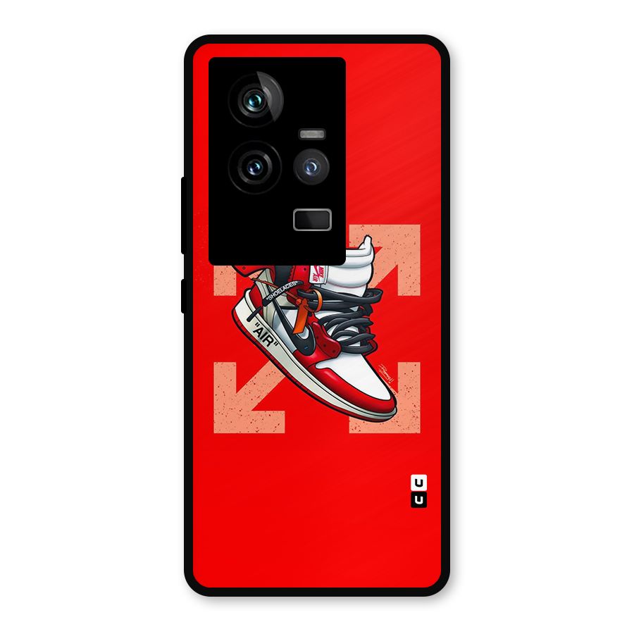 Trendy Air Shoes Metal Back Case for iQOO 11 5G