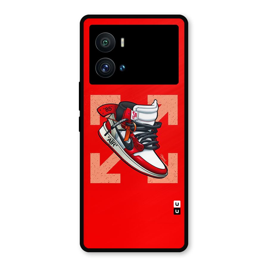 Trendy Air Shoes Metal Back Case for iQOO 9 Pro