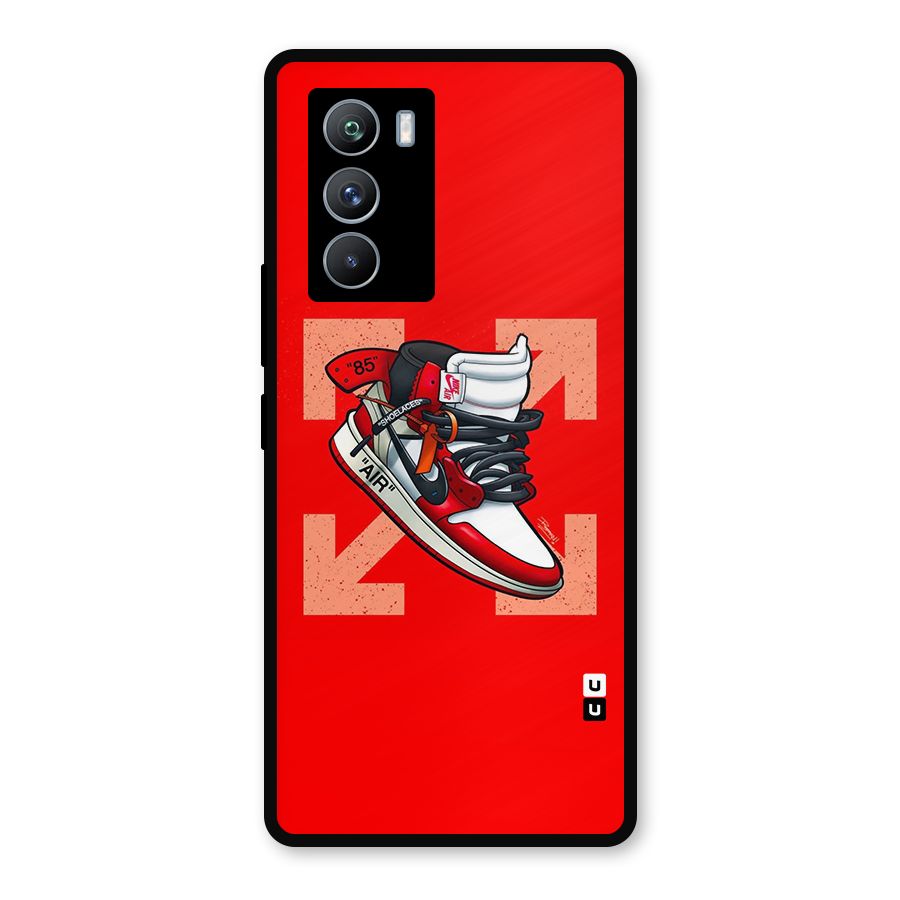 Trendy Air Shoes Metal Back Case for iQOO 9 SE