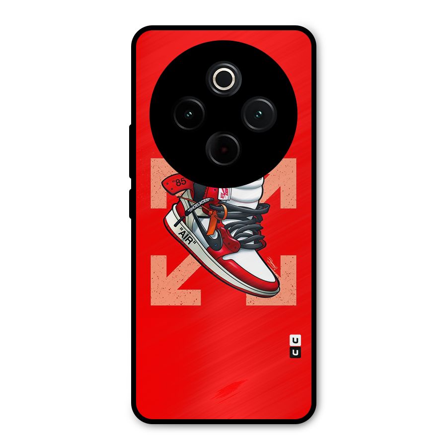 Trendy Air Shoes Metal Back Case for iQOO Z10