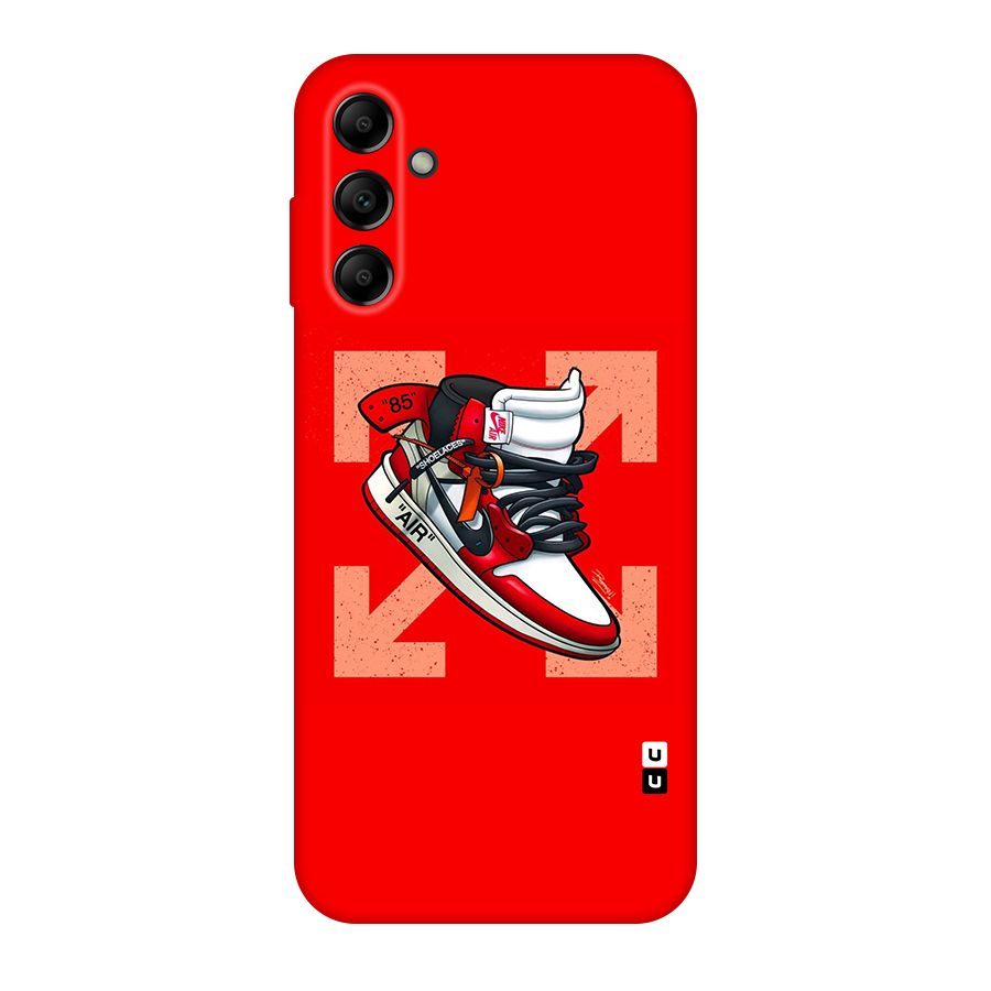Trendy Air Shoes Original Polycarbonate Back Case for Galaxy A14 5G