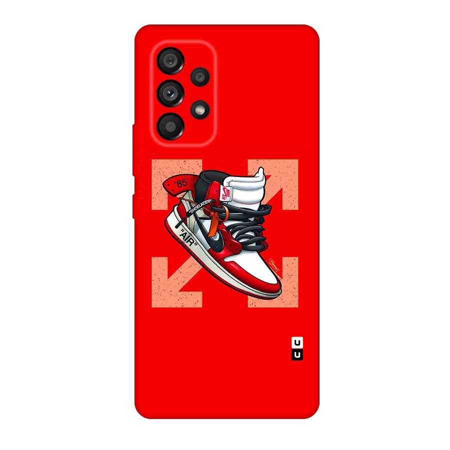 Trendy Air Shoes Original Polycarbonate Back Case for Galaxy A53 5G