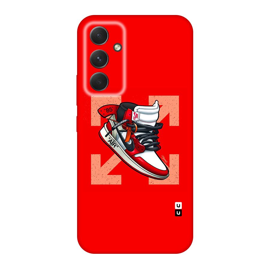 Trendy Air Shoes Original Polycarbonate Back Case for Galaxy A54