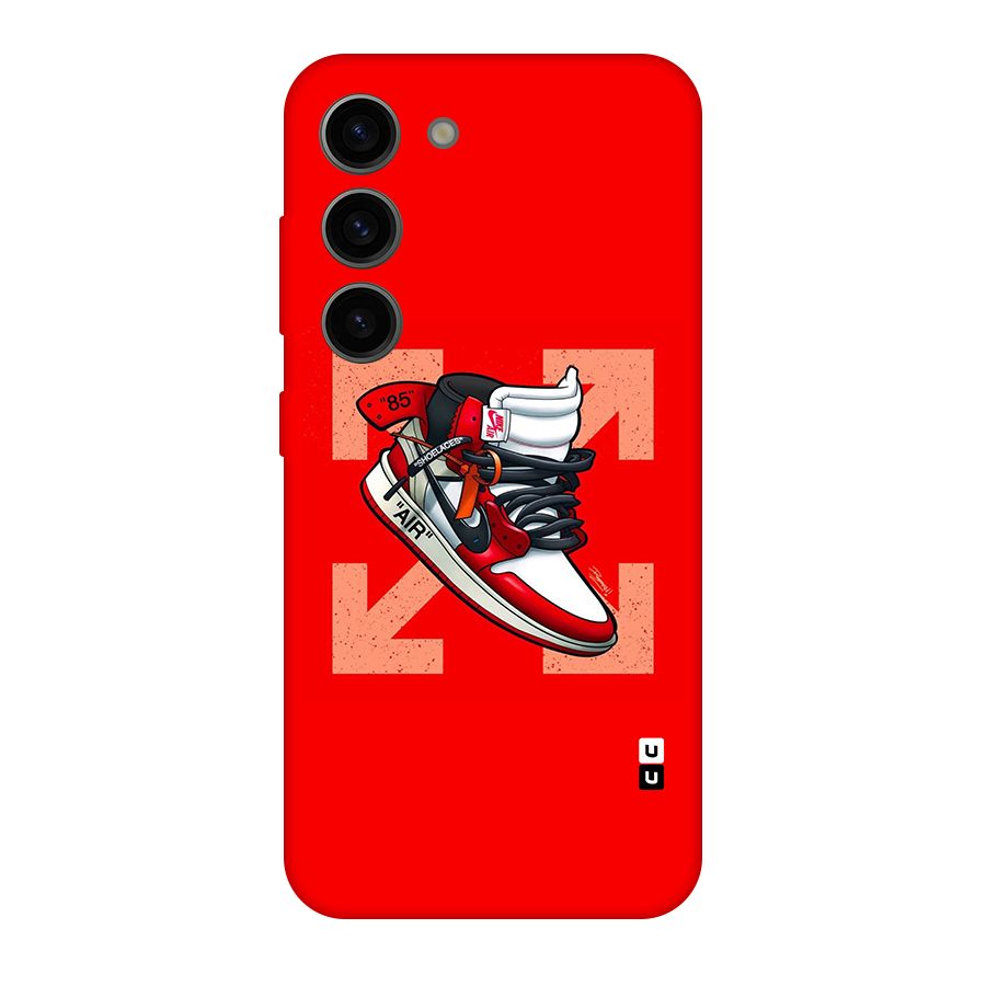 Trendy Air Shoes Original Polycarbonate Back Case for Galaxy S23