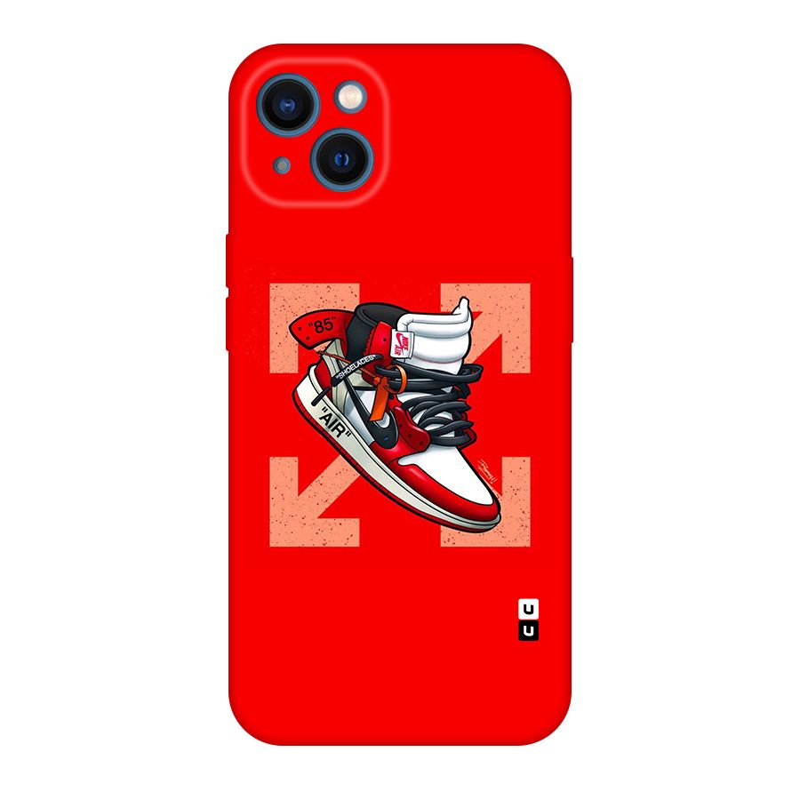 Trendy Air Shoes Original Polycarbonate Back Case for iPhone 13