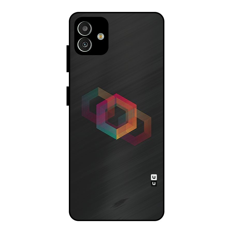 Tri-hexa Colours Metal Back Case for Galaxy M13 5G