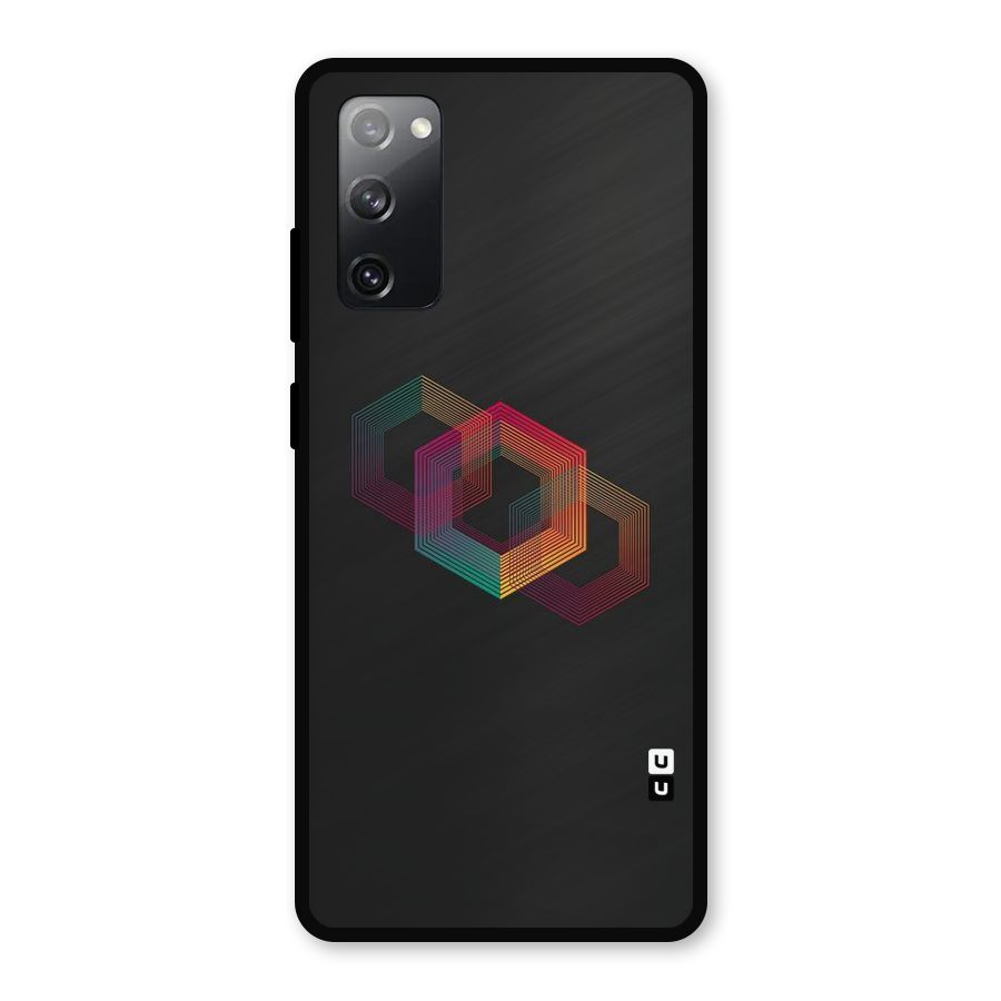Tri-hexa Colours Metal Back Case for Galaxy S20 FE 5G