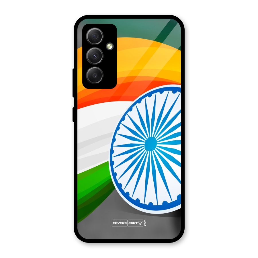 Tri Color Glass Back Case for Galaxy A34