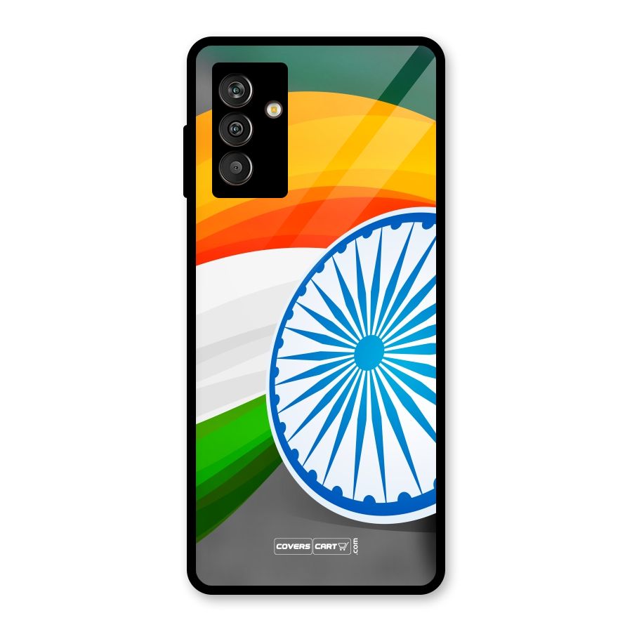 Tri Color Glass Back Case for Galaxy M13