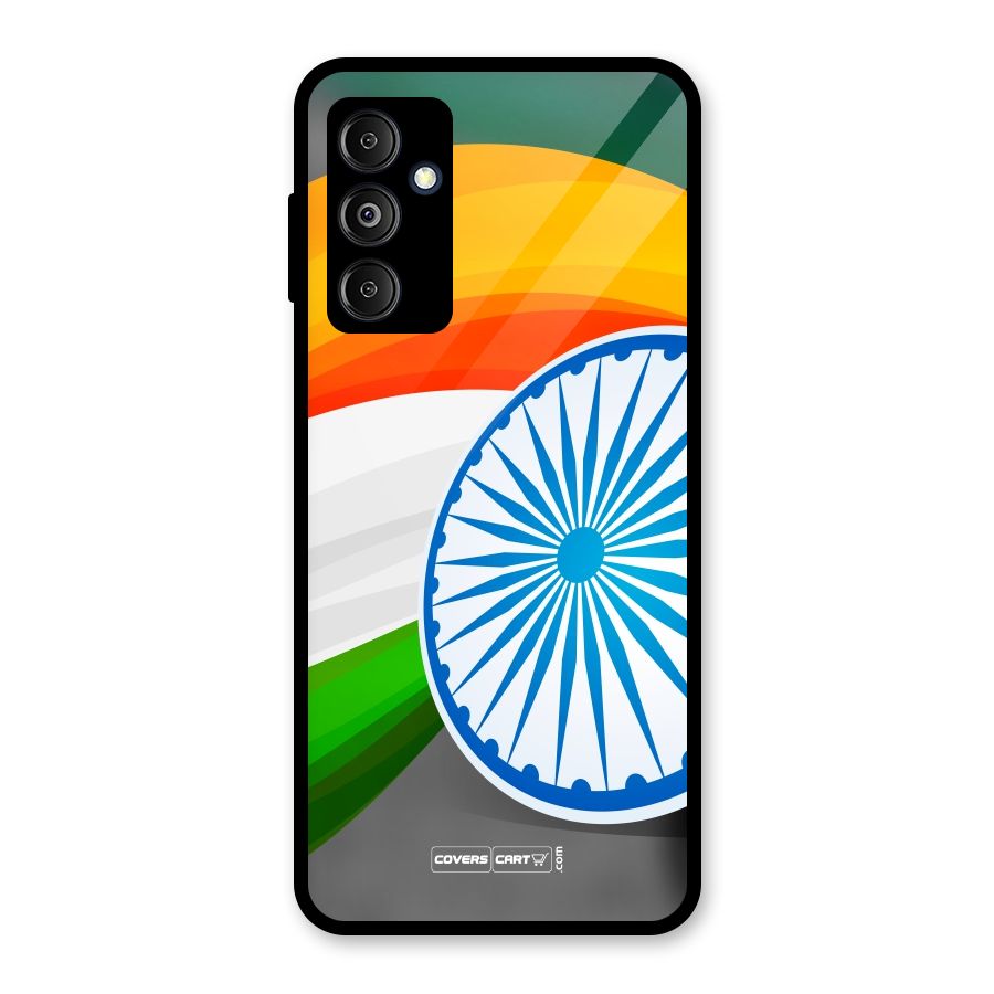 Tri Color Glass Back Case for Galaxy M14 5G