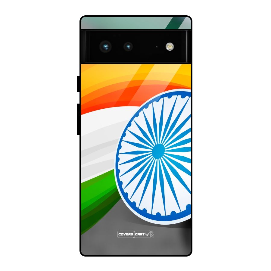 Tri Color Glass Back Case for Google Pixel 6