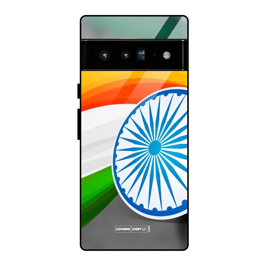 Tri Color Glass Back Case for Google Pixel 6 Pro