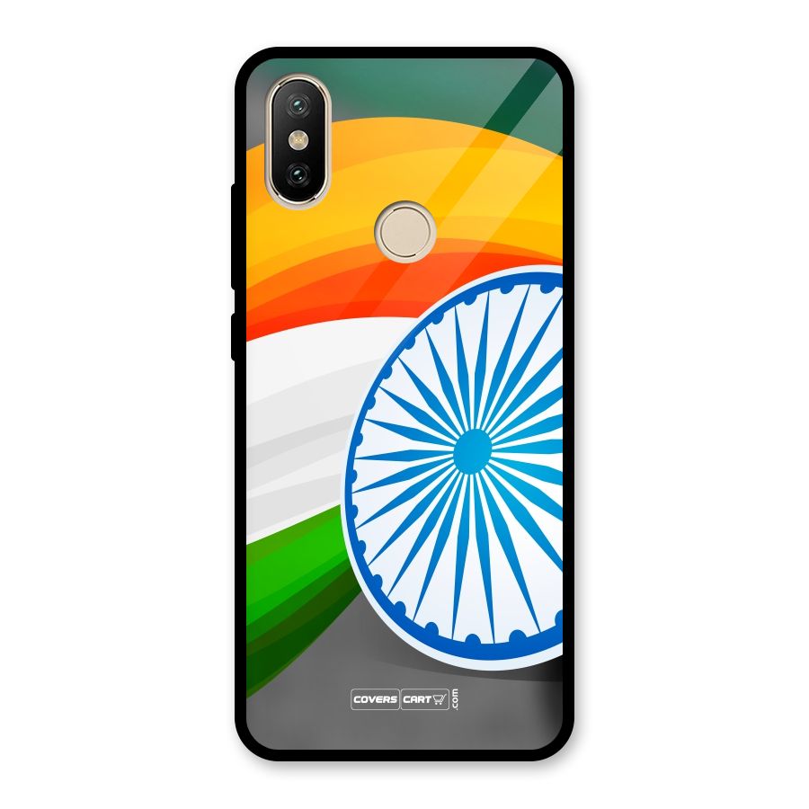 Tri Color Glass Back Case for Redmi A2